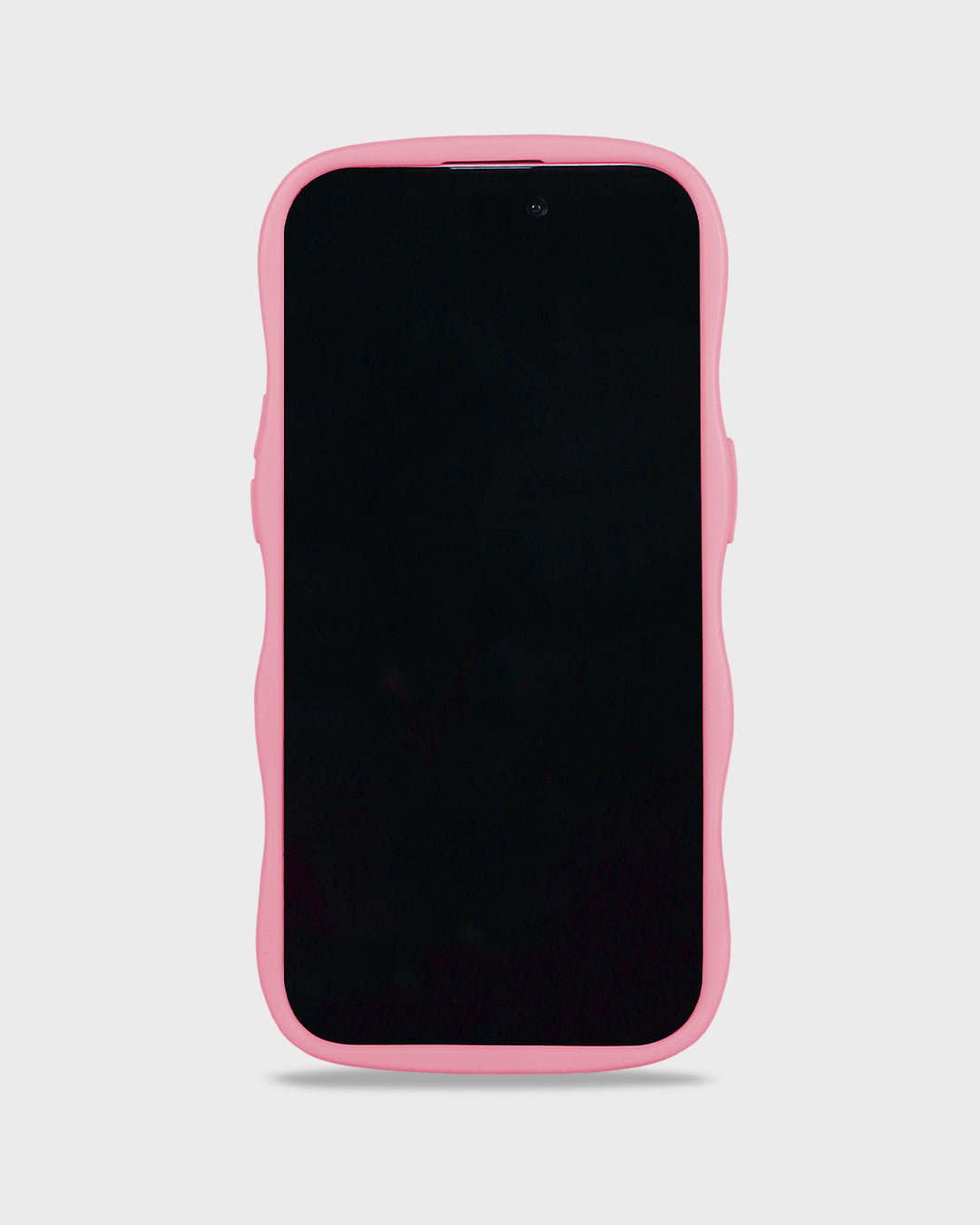 Wavy iPhone cover - Rouge Pink/Mirror
